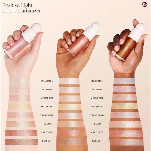 Rare Beauty Positive Light Liquid Luminizer in Mesmerize Selena Gomez NEW - Picture 2 of 6